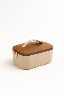 Konteiners pārtikai Hermia BU0019, 0.65 l, 18.5 cm x 14.5 cm, pelēka krās.