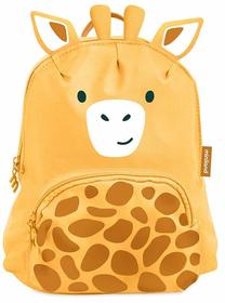 Bērnu mugursoma Miniland Giraffe, brūna krās./oranža krās., 32 cm x 31 cm