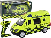 Rc автомобиль Lean Toys Ambulance, желтый цв.