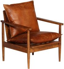 Krėslas VLX Armchair 246480, ruda sp., 66 cm x 69 cm x 74 cm