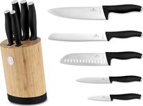 Kööginugade komplekt, koos statiiviga Berlinger Haus Matte Black, 6 tk