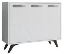 Komoda Kalune Design Piffa 811MDD4142, balta sp., 82 cm x 100 cm x 35 cm