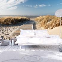 Fototapete Artgeist North Sea beach, Langeoog F4TNT0444-P, 270 cm x 450 cm