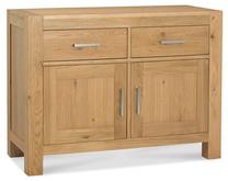 Komoda Home4you Turin, ruda sp./smėlio sp., 82 cm x 46.5 cm x 110 cm