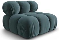 Modulinė sofa Micadoni Home Bellis Armless, žalia sp., 94 x 94 cm x 63 cm
