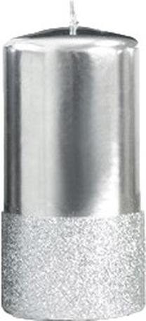 Žvakė, cilindrinė Mondex Prince BC2343, 500 g, sidabro sp.