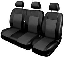 Automašīnu sēdekļu pārvalks Autodekor Comfort, melna krās./pelēka krās., 9 gab.