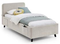 Lova viengulė Cosy 2920-98-0900, 90 x 200 cm, smėlio sp., be čiužinio