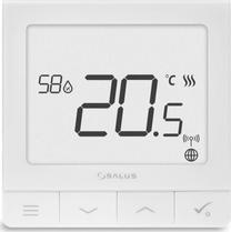 Programmējams apkures termostats Salus Controls Quantum SQ610RF, stiprināms pie sienas, balta krās., 8.6 cm, 5 - 35 °C