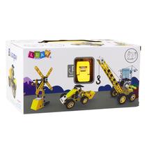 Konstruktorius Lean Toys 8in1 Construction, 100 vnt., geltona sp.