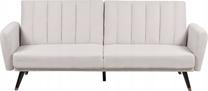 Sofa-lova Beliani Vimmerby, smėlio sp., 80 x 212 cm x 90 cm