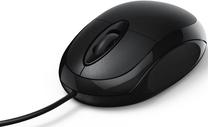 Kompiuterio laidinė pelė Hama MC-100, usb / ps/2 laidas, juoda sp.