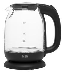 Elektrinis virdulys Botti Dylan, 1.7 l, skaidri sp./juoda sp.