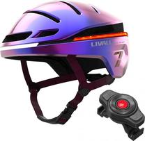 Шлемы велосипедиста универсальный Livall Smart Bike Helmet LED/SOS Evo21, фиолетовый цв., L