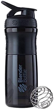 Sporta pudeles un šeikeri BlenderBottle, melna krās., plastmasa, 0.82 l
