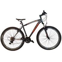 Dviratis kalnų Bisan LEON V, 27.5 ", 19" rėmas, oranžinė sp./pilka sp.