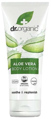 Kūno losjonas Dr. Organic Aloe Vera, 200 ml