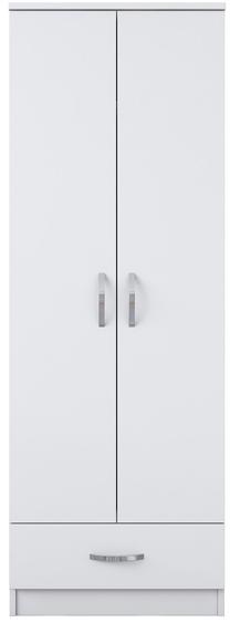 Spinta Kalune Design BA103 - 1871, balta sp., 60 cm x 43 cm x 170 cm