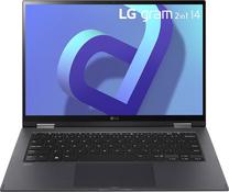 Portatīvais dators LG Gram 2in1 14 2022 14T90Q-G.AA55Y PL, i5-1240P, 16 GB, 512 GB, 16 ", Intel HD, melna krās., EN, Windows
