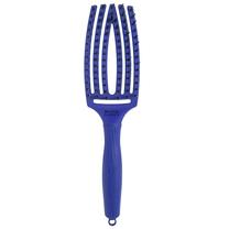 Matu ķemme- galvas masažieris Olivia Garden Fingerbrush On The Road Again, blue jeans krās.