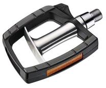 Pedalas VP Components, aliuminis/plastikas/guma, juoda sp., 2 vnt.