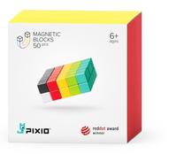 Развивающая игра Pixio Magnetic Blocks, многоцветный, 50 шт.
