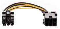 Adapteris Akyga PCI 6pin male, PCI 6pin Female, 0.4 m