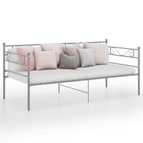 Sofa-lova VLX Metal 324769, pilka sp., 206.5 x 95 cm x 89.5 cm