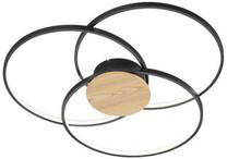 Valgusti lagi Trio SEDONA 673210332, 3000 °K, 1 x 40 W, must v. / puidu v.