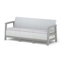 Lauko sofa Keter Scandi 29214642ECN, plieno sp./šviesiai pilka sp., 73 cm x 182 cm x 77.5 cm