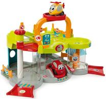 Набор игрушечных автомобилей Smoby Vroom Planet My First Garage WNSMOZ0CA030795, белый цв./красный цв./желтый цв.