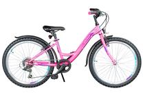 Velosipēds hibrīds Polar Modesty, 24 ", rozā krās.