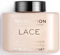 Biri pudra Makeup Revolution London Baking, šviesiai ruda sp., lace, 32 g