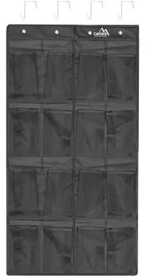 Pakabinamos kišenės palapinei Cattara Tent Organiser, juoda sp., 103 cm