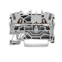 Savienojums Wago 2-pole Terminal Block 2.5 MM2, 2.5 mm², pelēka krās.