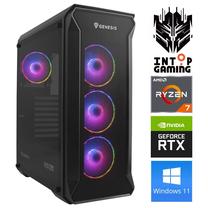 Стационарный компьютер Intop Ryzen 7 5700X, 500 GB, DDR4 32 GB, SSD 500 GB, Nvidia GeForce RTX 5060 Ti 8 GB GDDR7, Windows 11 Pro