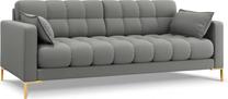 Sofa Micadoni Home Mamaia MIC_3S_78_E1_MAMAIA9, pilka sp., 177 x 92 cm x 75 cm