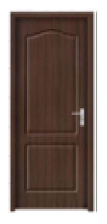 Vidaus durų varčia Optima ZU-01, universalios, ąžuolo sp., 200 x 60 x 4 cm