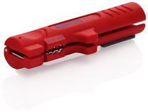 Laidų nužievinimo replės izoliacijai šalinti Knipex 16 64 125 SB, 125 mm