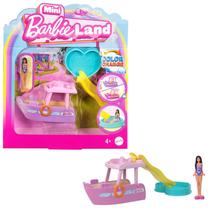 Žaislinė figūrėlė, su priedais Mattel Barbie Mini Barbieland Boat, įvairių spalvų