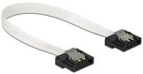 Vads Delock SATA 7-pin male, SATA 7-pin male, 0.3 m, balta krās.