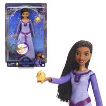Кукла - сказочный персонаж Mattel Disney Princess Wish Singing Asha, фиолетовый цв.