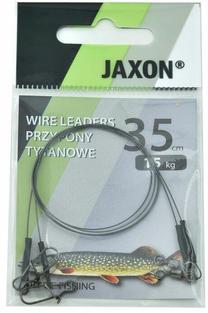 Pavadėlis žvejybai Jaxon Wire Leaders 4120194, 35 cm, juoda sp.