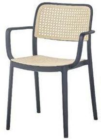 Lauko kėdė Rafio Pro, smėlio sp., 58 cm x 55 cm x 82 cm