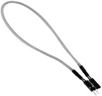 Vads BitFenix 2-Pin, 2-pin female, balta krās./melna krās.