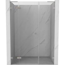 Dušas durvis Mexen Lunar L Left, 145 cm x 200 cm, niķeļa krās./rūdītais