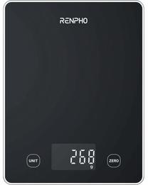 Elektroninės virtuvinės svarstyklės Renpho Calibra 1l Smart Nutrition, juoda sp.