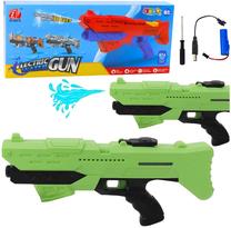 Игрушечный водяной пистолет Lean Toys Electric, 42 см Зеленый цв.