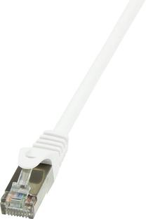 Laidas Logilink Patch Cable Cat.6 F/UTP EconLine RJ-45 8P8C, RJ-45 8P8C, 0.5 m, balta sp.