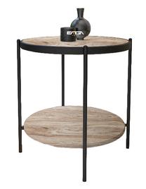 Kavos staliukas Kalune Design Tory, pušies sp, 55 cm x 55 cm x 50 cm